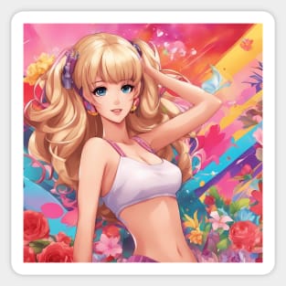 Euphoric Poses Sticker